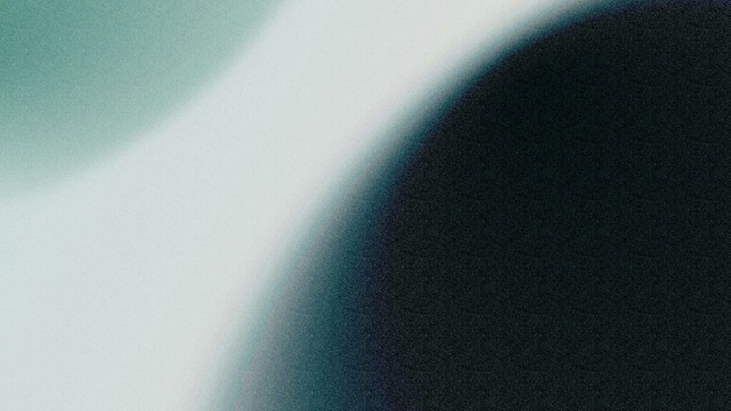 Abstract gradient background with soft teal and dark tones
